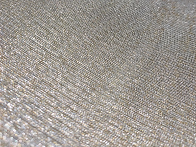1.48 m x 12 m Lurex/Stainless Steel Fabric (1 PIECE)